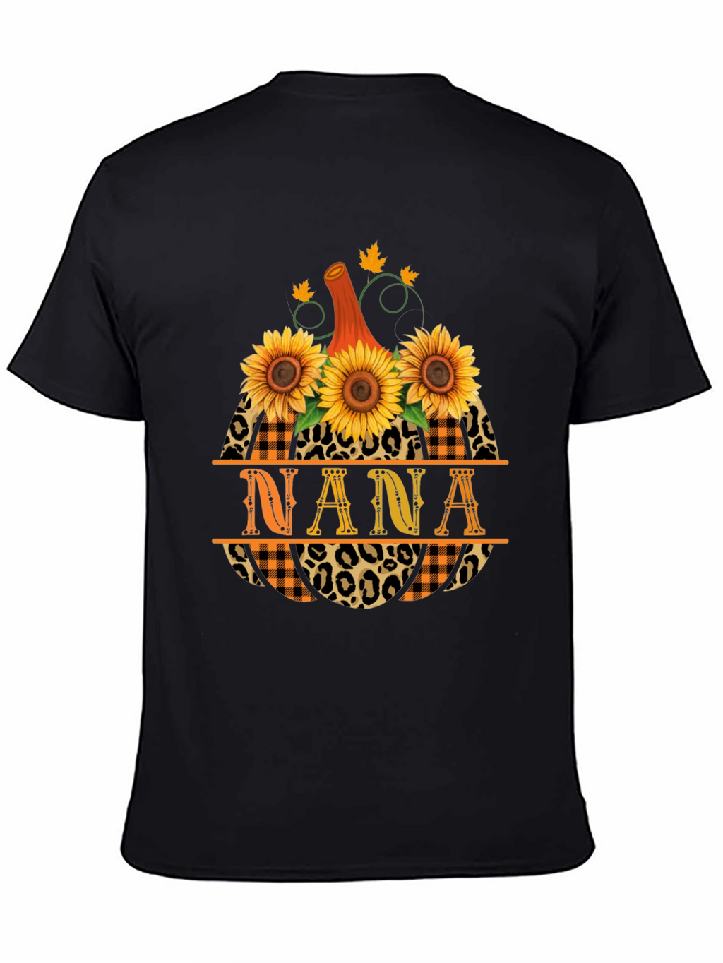 Nana Pumpkin Sunflower Fall Graphic Tee
