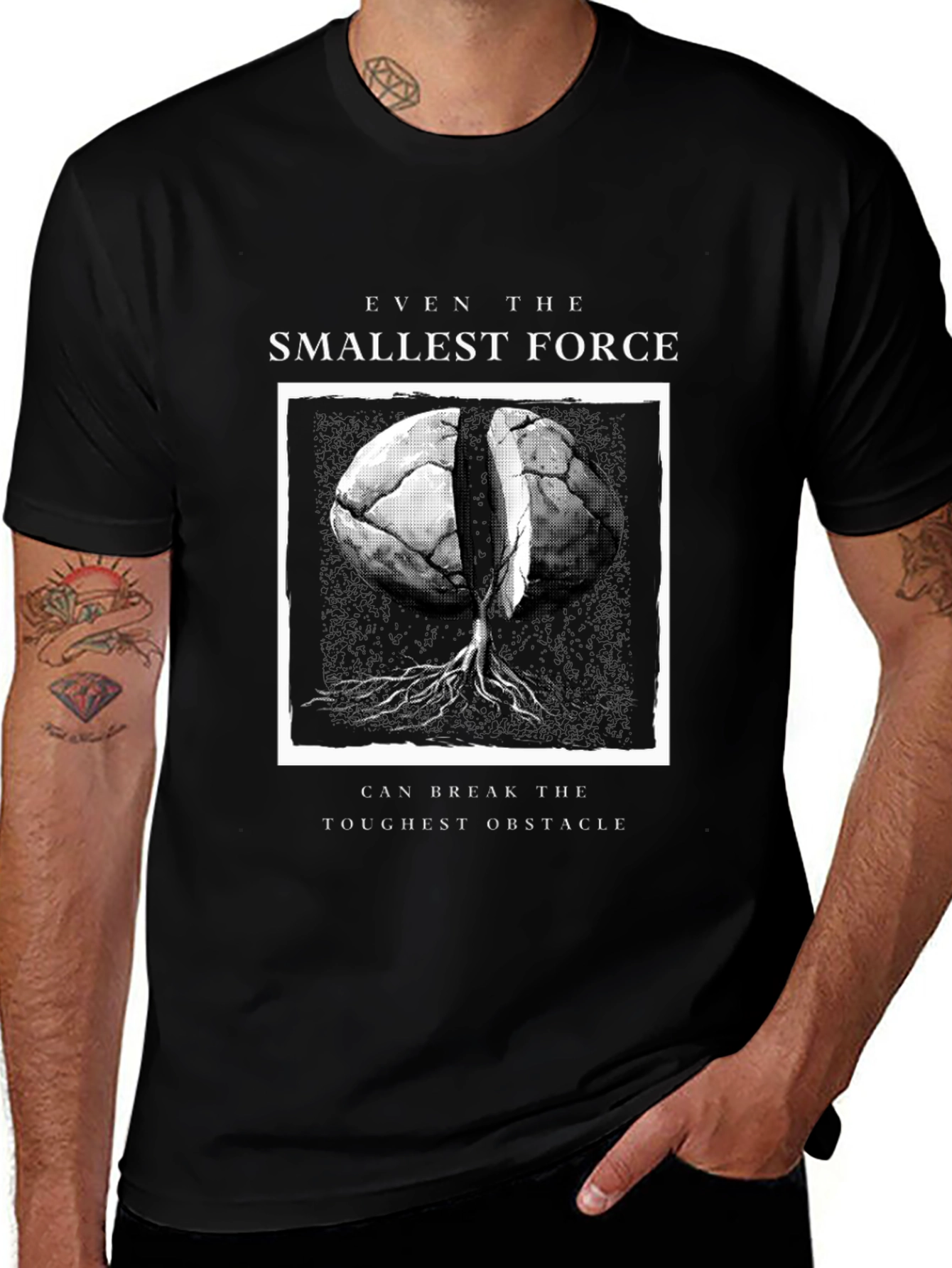 Smallest Force Tee - Break Through Obstacles