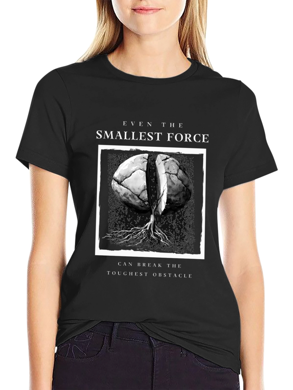Smallest Force Tee - Break Through Obstacles