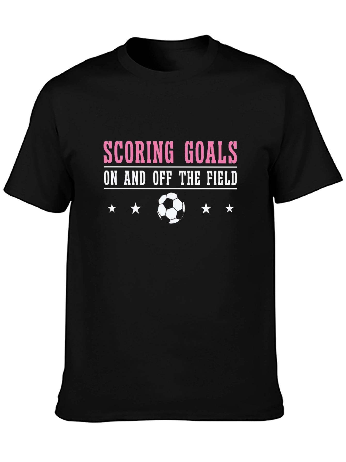 Scoring Goals T-Shirt - Soccer Design