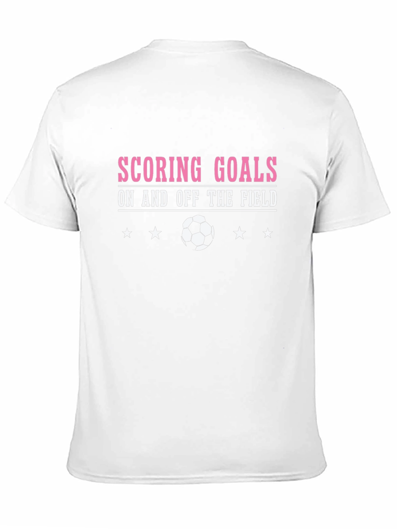 Scoring Goals T-Shirt - Soccer Design