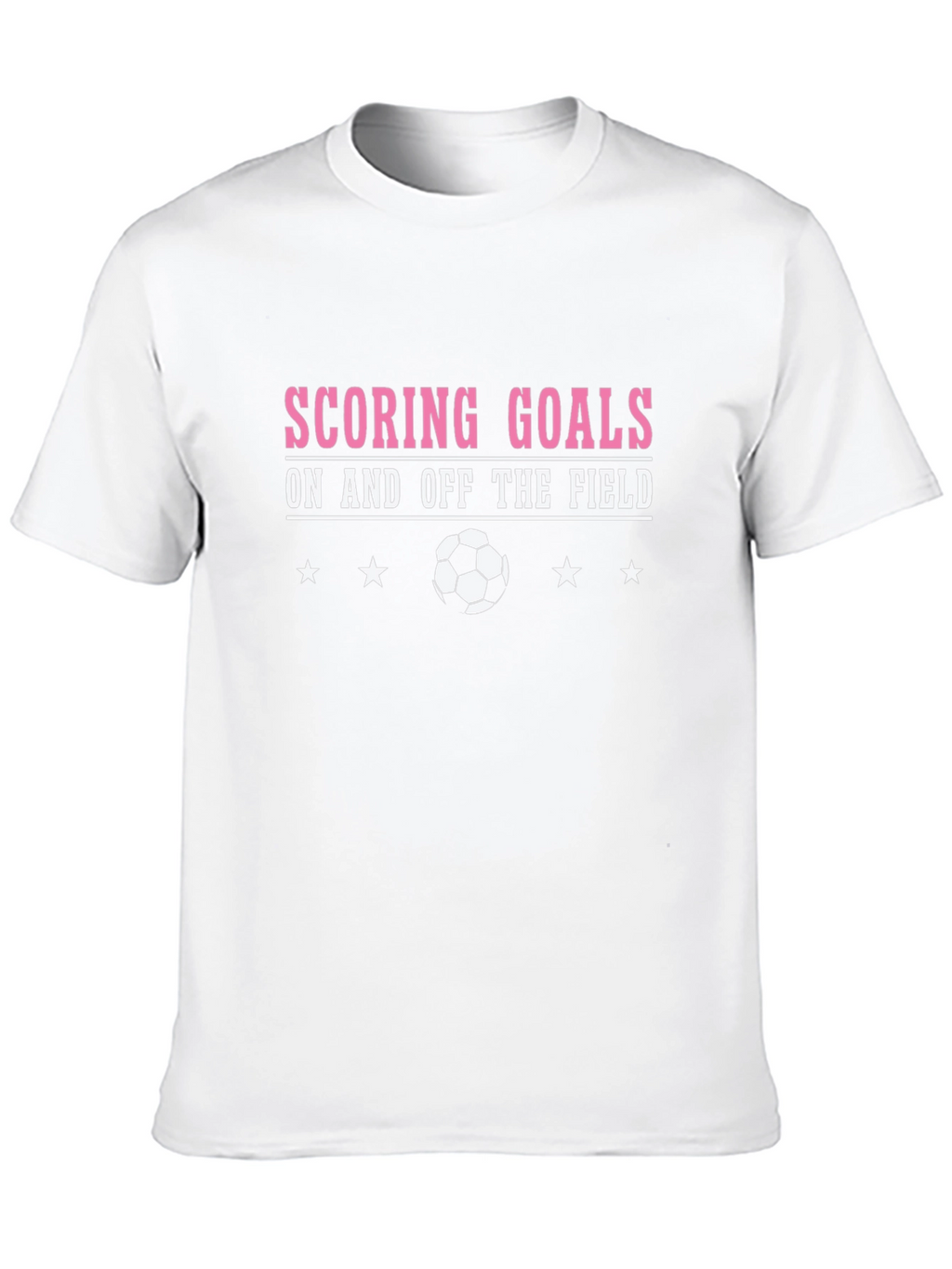 Scoring Goals T-Shirt - Soccer Design