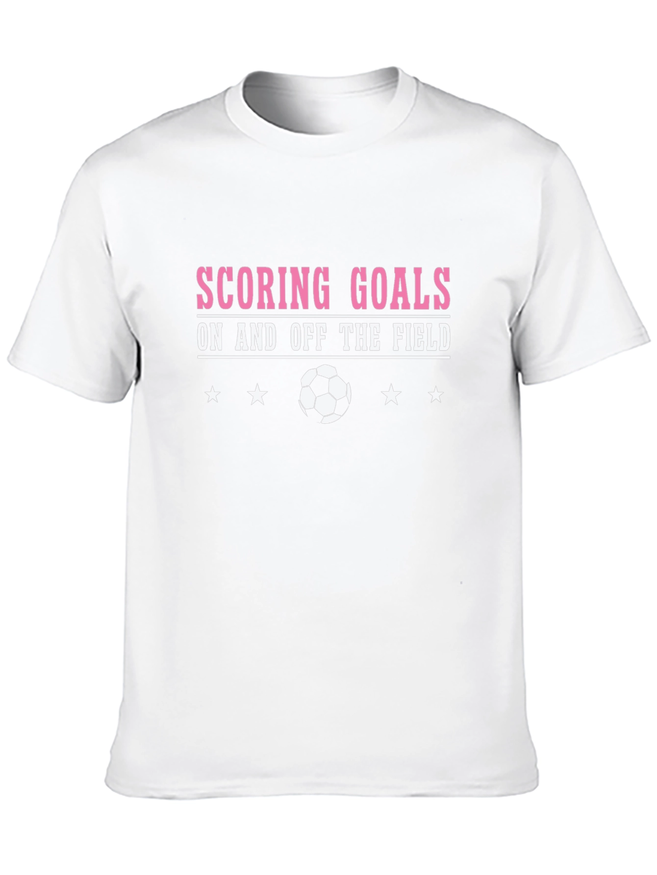 Scoring Goals T-Shirt - Soccer Design