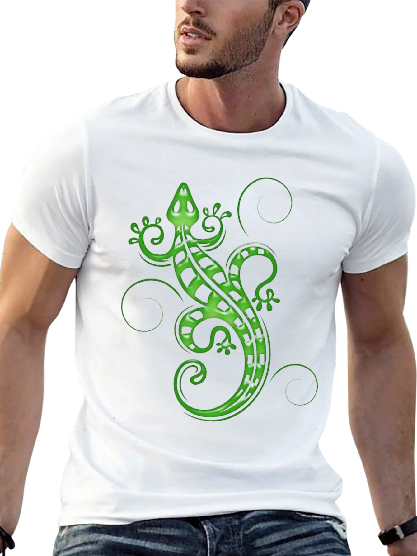 Lizard Graphic Tee - Cool Novelty Design