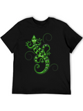 Lizard Graphic Tee - Cool Novelty Design