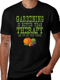 Gardening Therapy T-Shirt - Free Veggies!