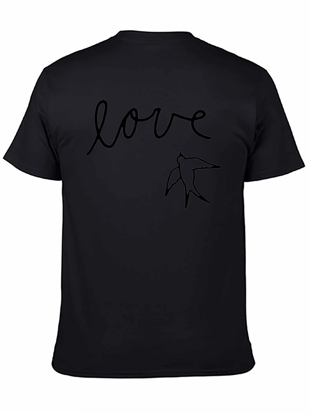 Love Bird Graphic Tee - Casual Stylish