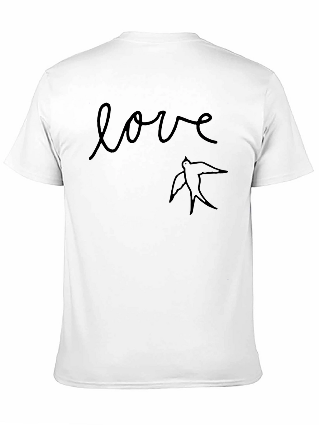 Love Bird Graphic Tee - Casual Stylish