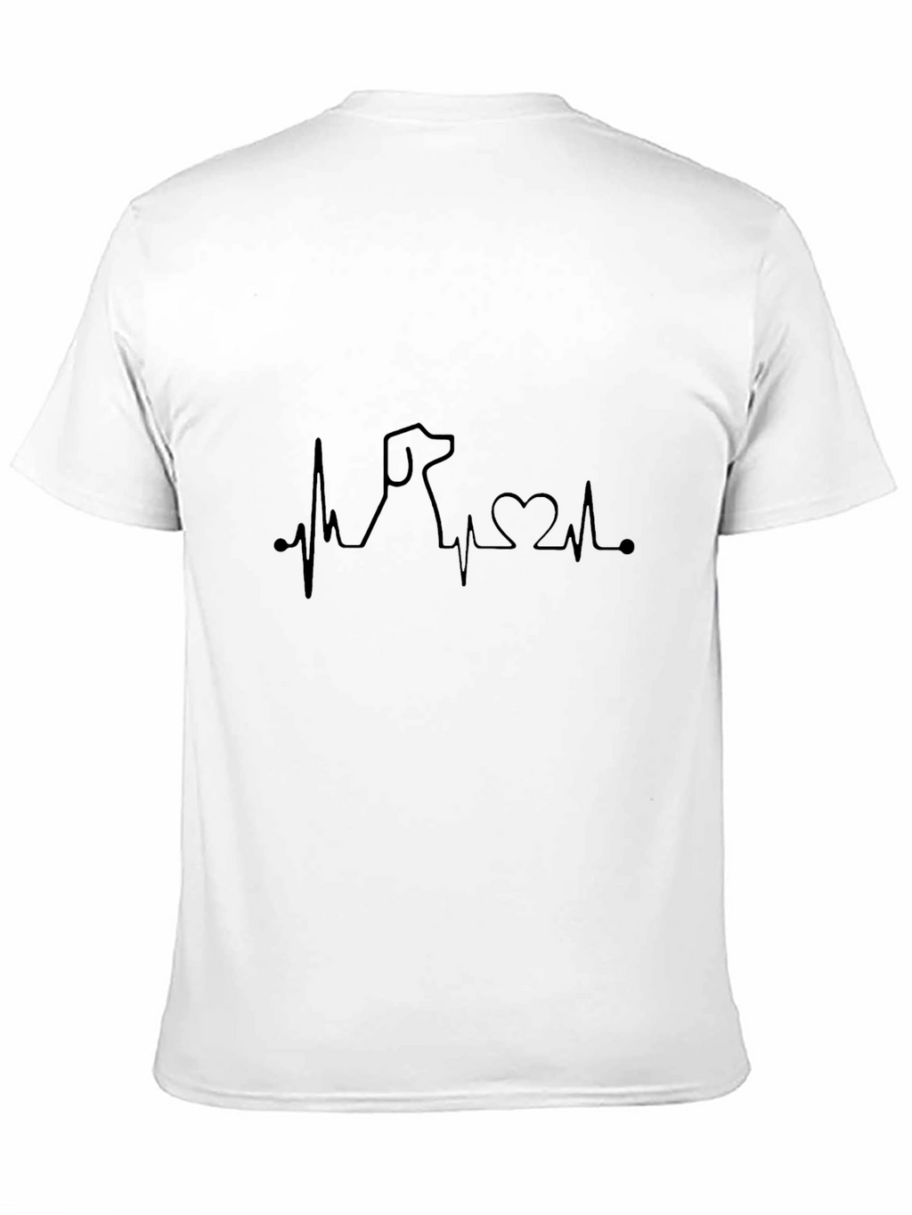 Dog Heartbeat T-Shirt - Love Your Pet
