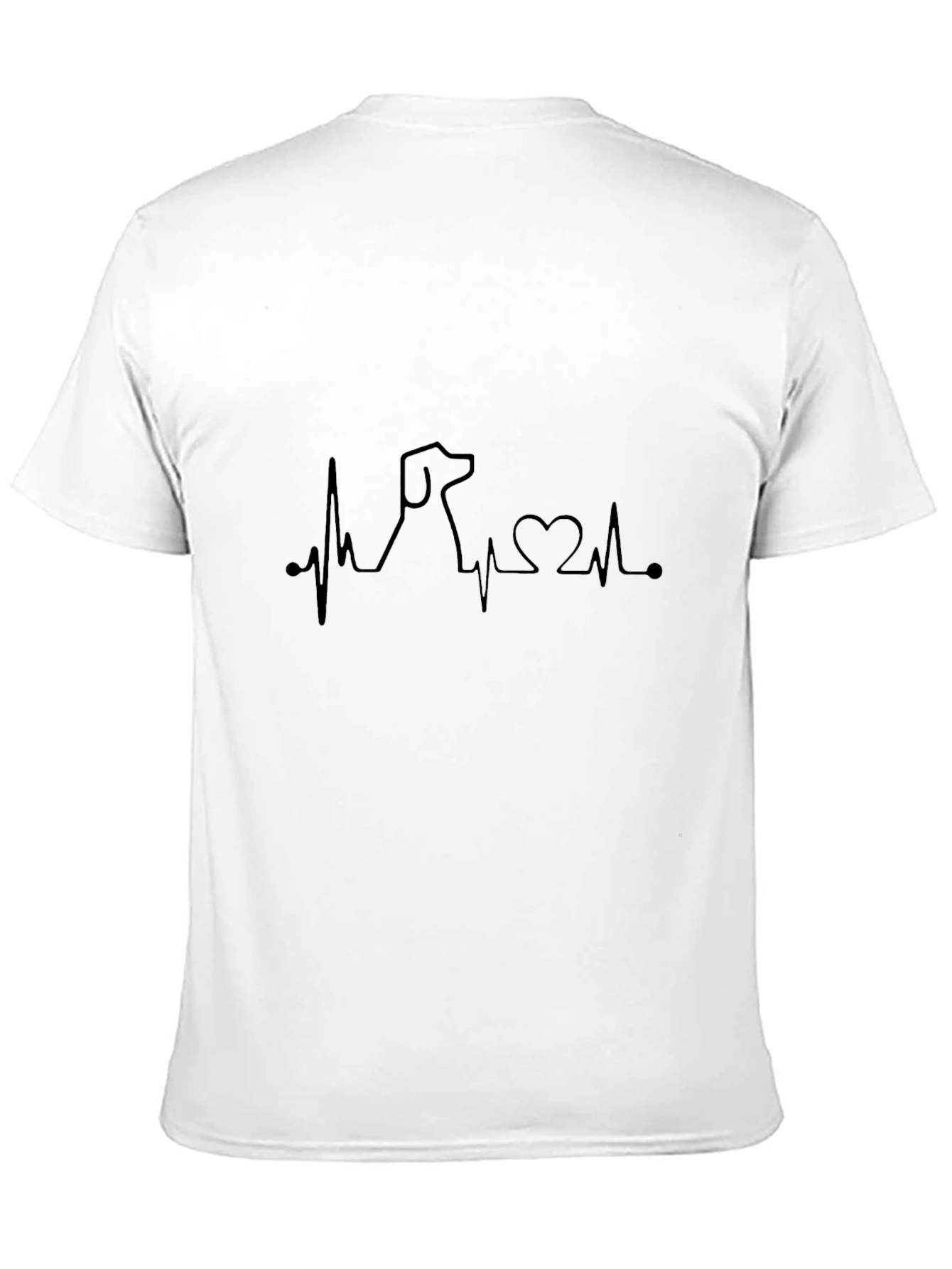 Dog Heartbeat T-Shirt - Love Your Pet