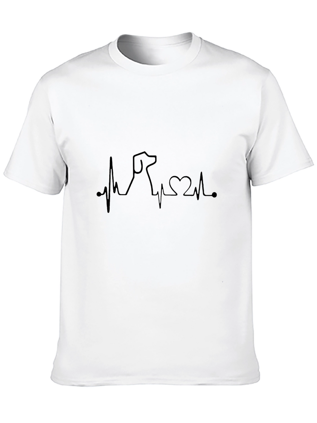 Dog Heartbeat T-Shirt - Love Your Pet