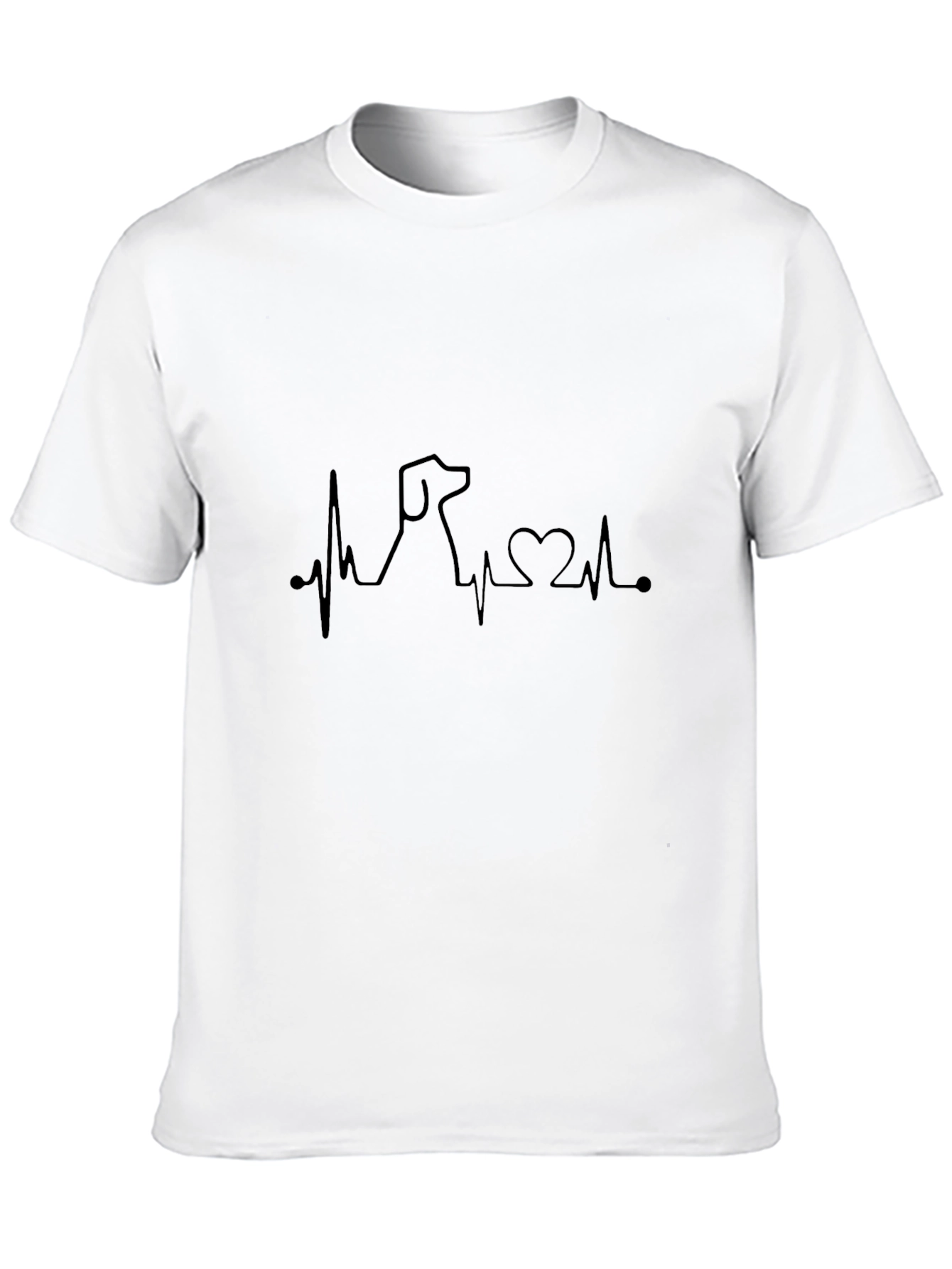 Dog Heartbeat T-Shirt - Love Your Pet