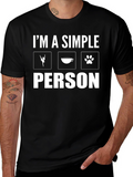Simple Pleasures T-Shirt: Ballet Coffee & Dogs!