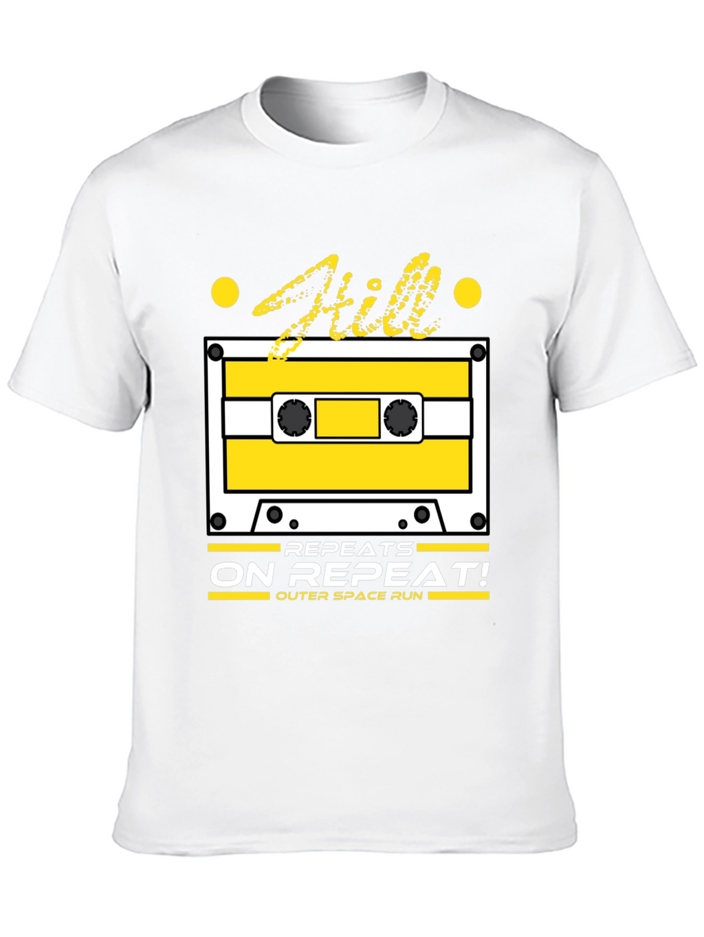 Repeats on Repeat T-Shirt - Cassette Tape Design