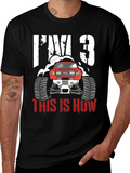 Im 3 Monster Truck Birthday T-Shirt