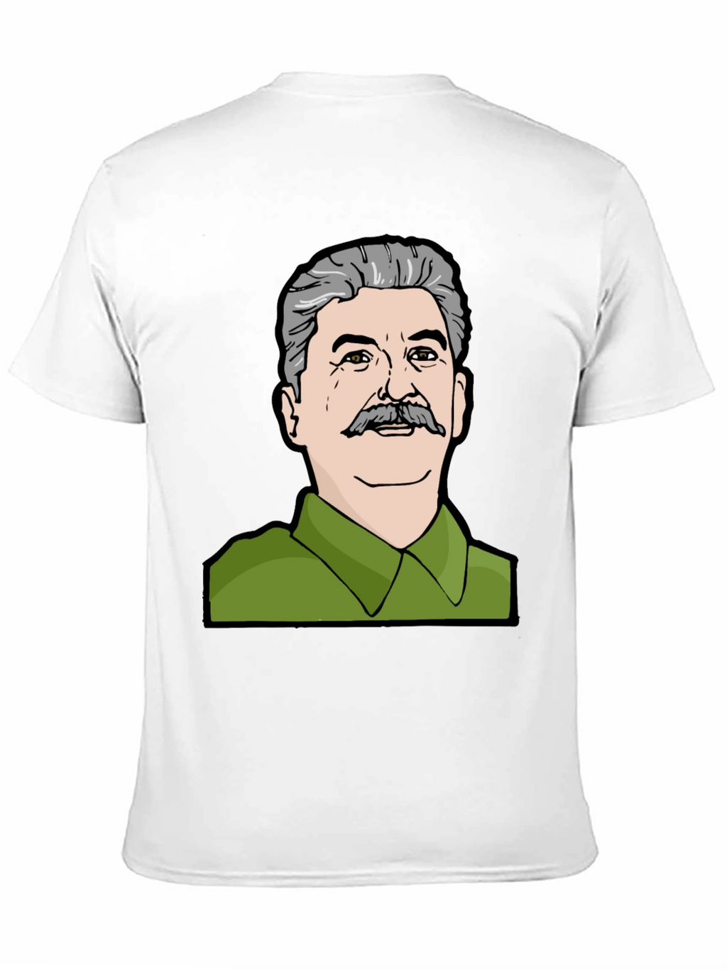 Stalin Graphic Print Black T-Shirt