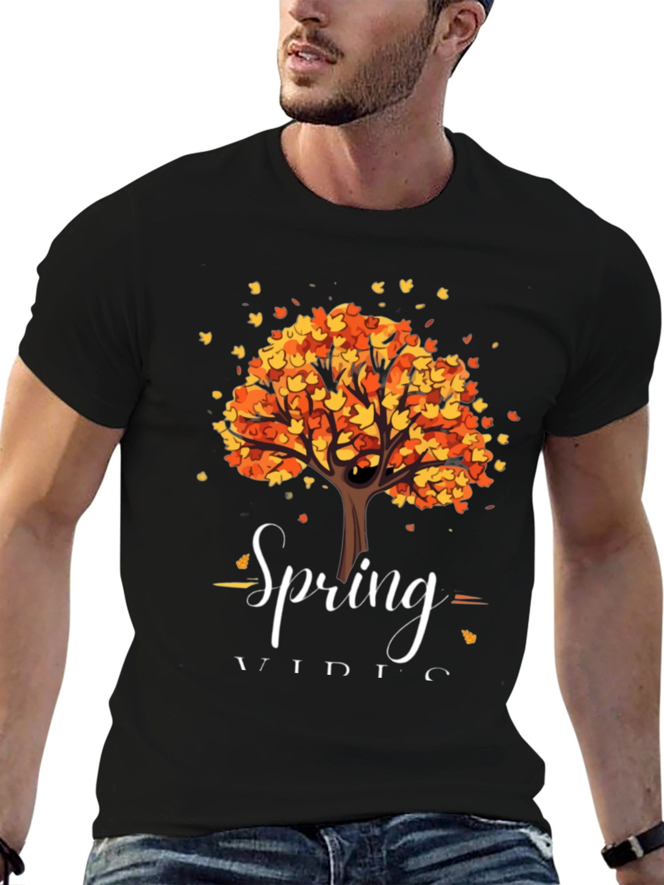Spring Vibes Graphic Tee - Stylish & Trendy