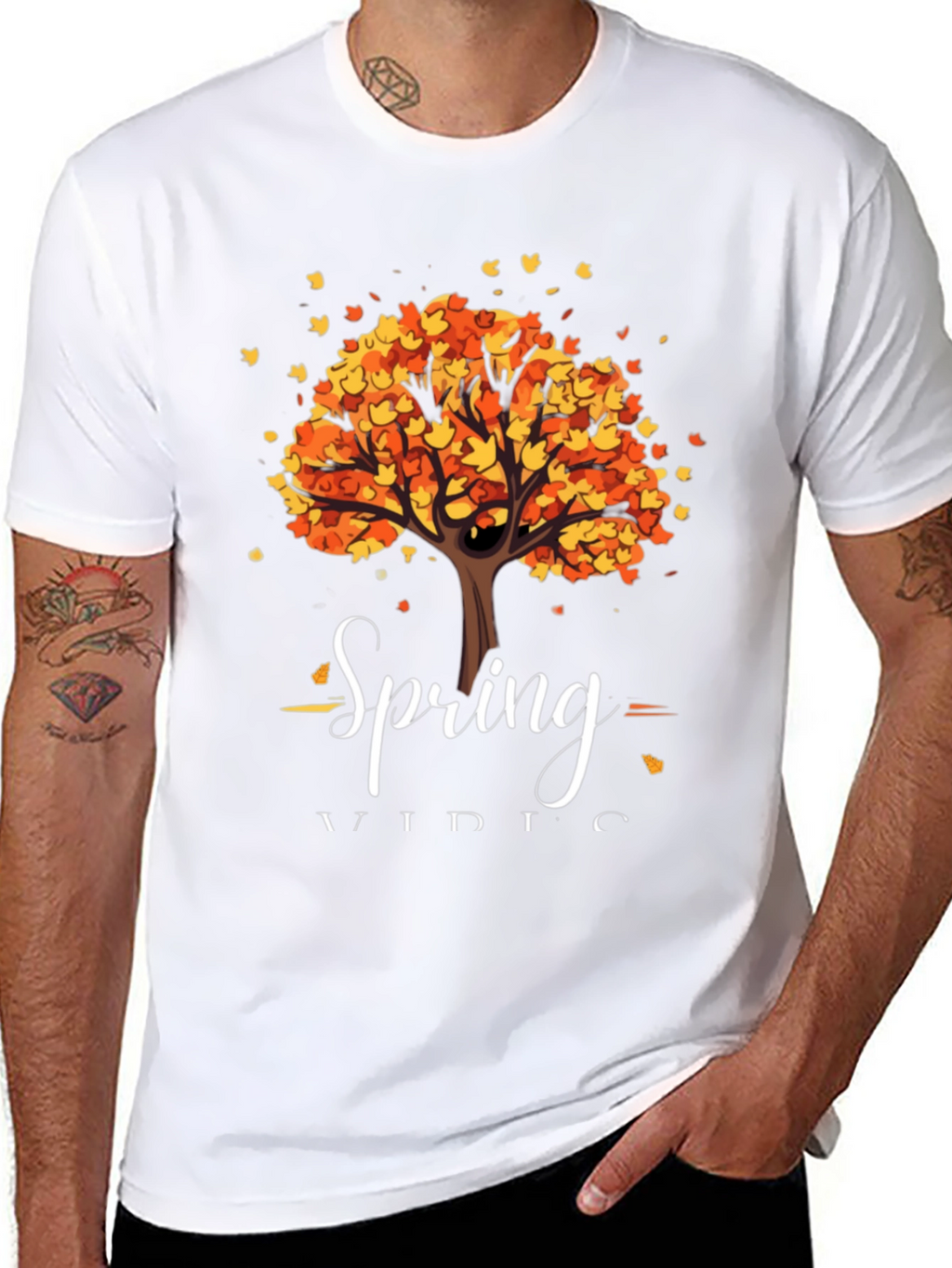 Spring Vibes Graphic Tee - Stylish & Trendy