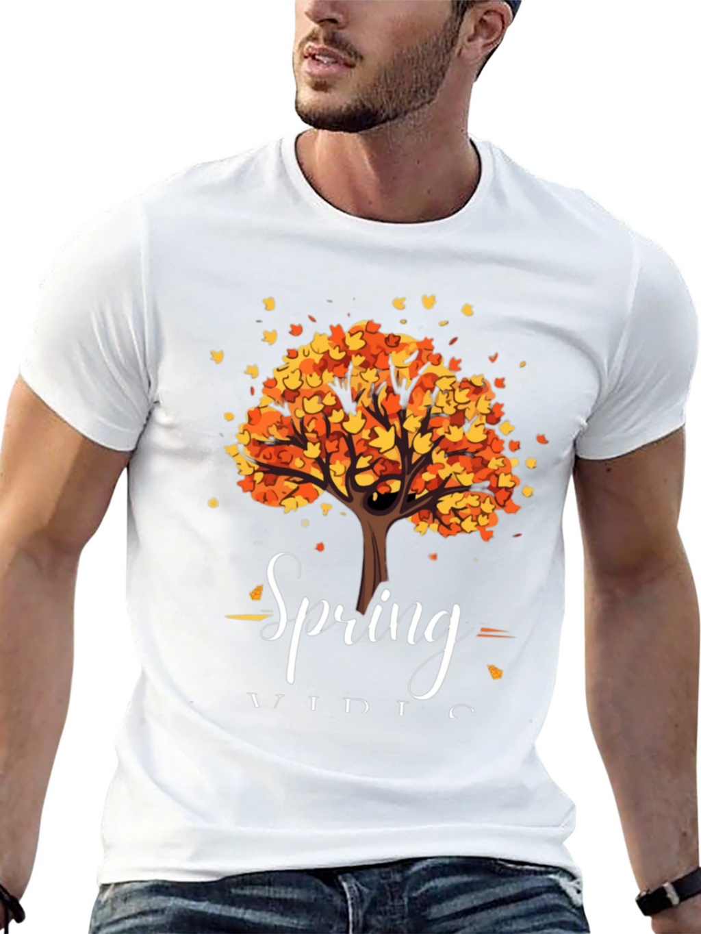 Spring Vibes Graphic Tee - Stylish & Trendy