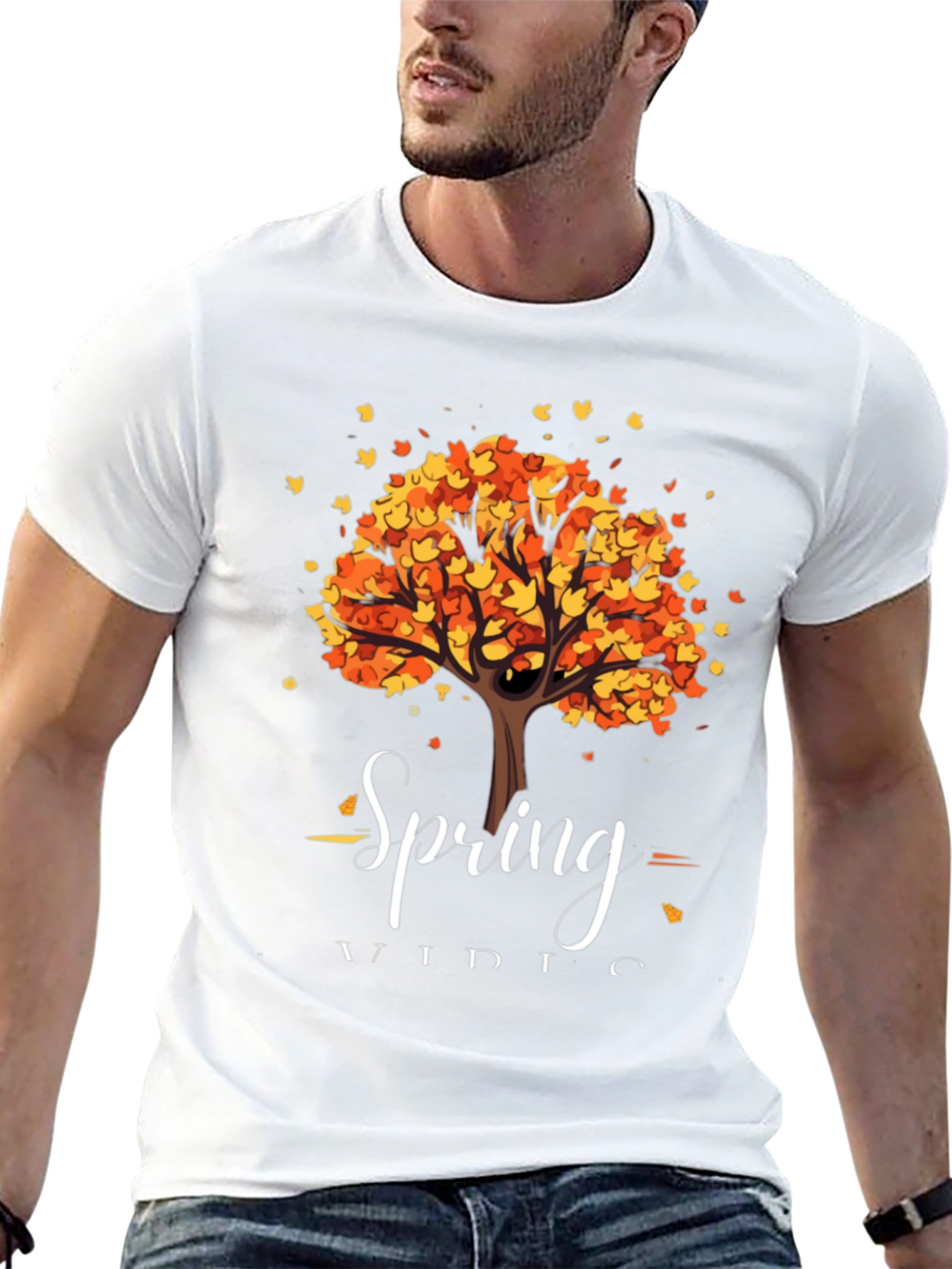 Spring Vibes Graphic Tee - Stylish & Trendy