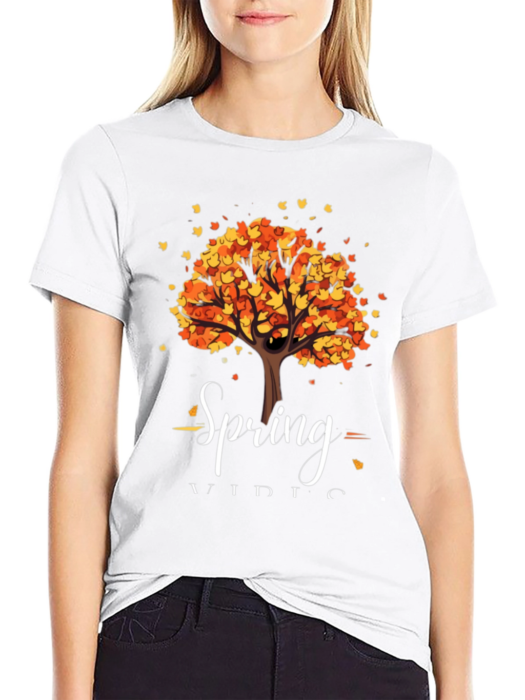 Spring Vibes Graphic Tee - Stylish & Trendy