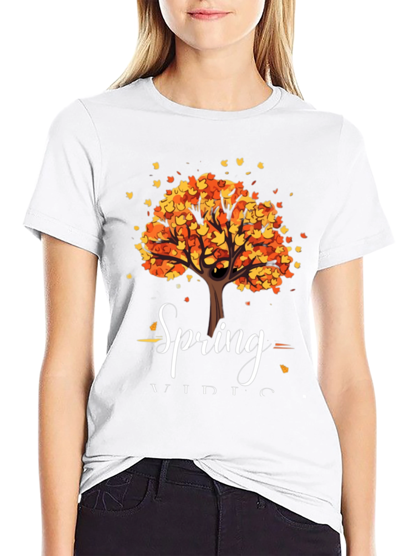 Spring Vibes Graphic Tee - Stylish & Trendy