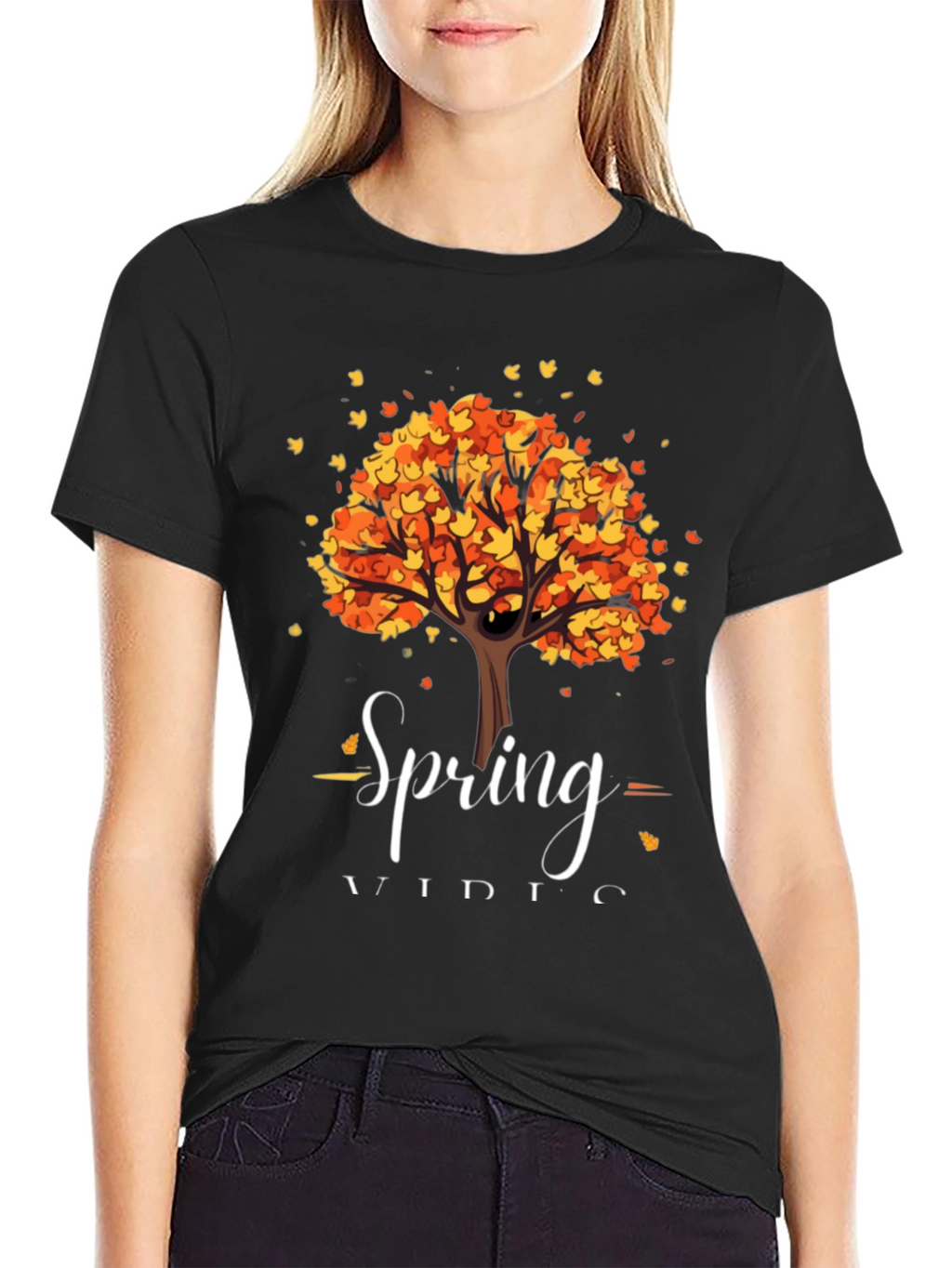 Spring Vibes Graphic Tee - Stylish & Trendy