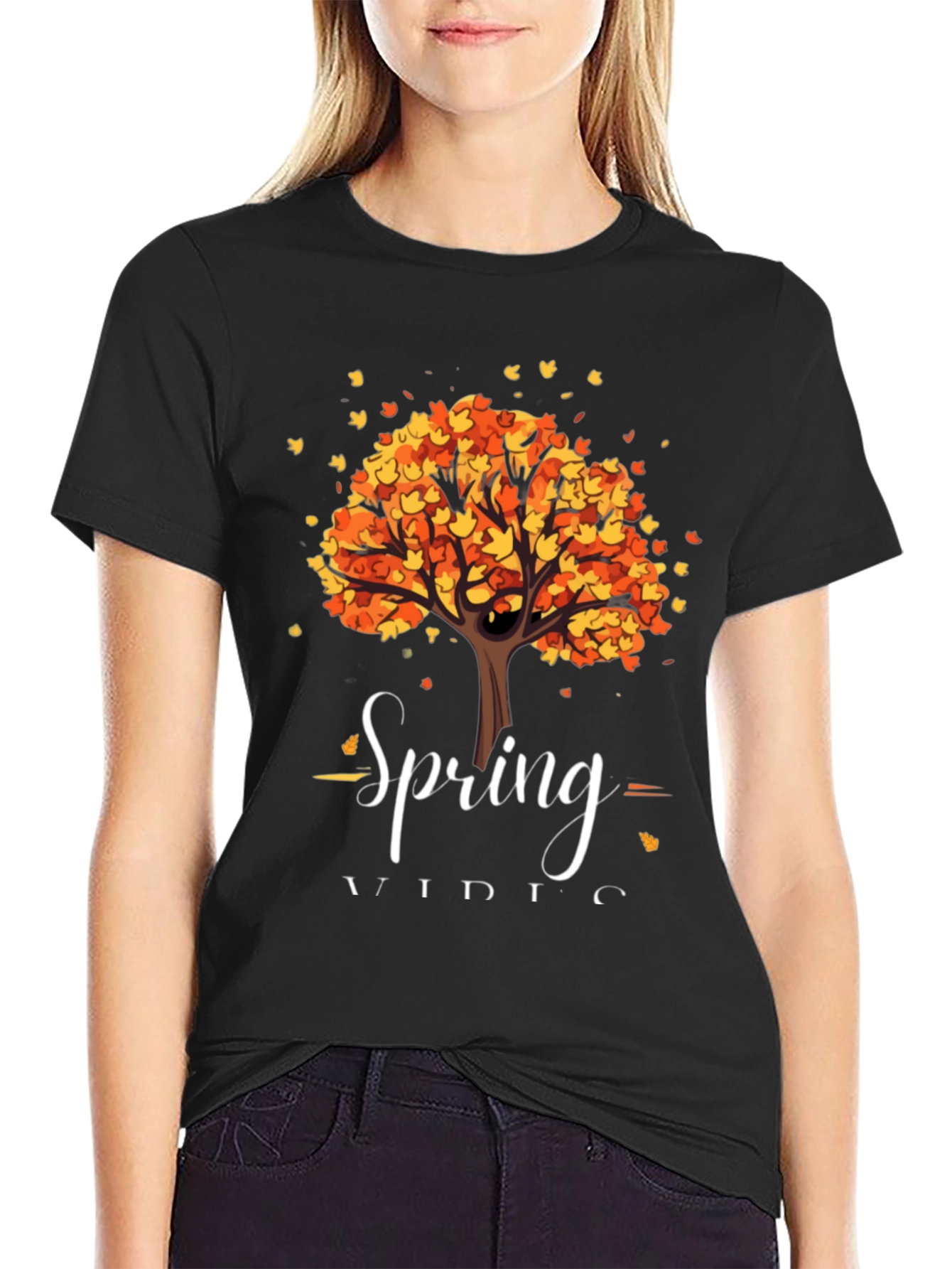 Spring Vibes Graphic Tee - Stylish & Trendy