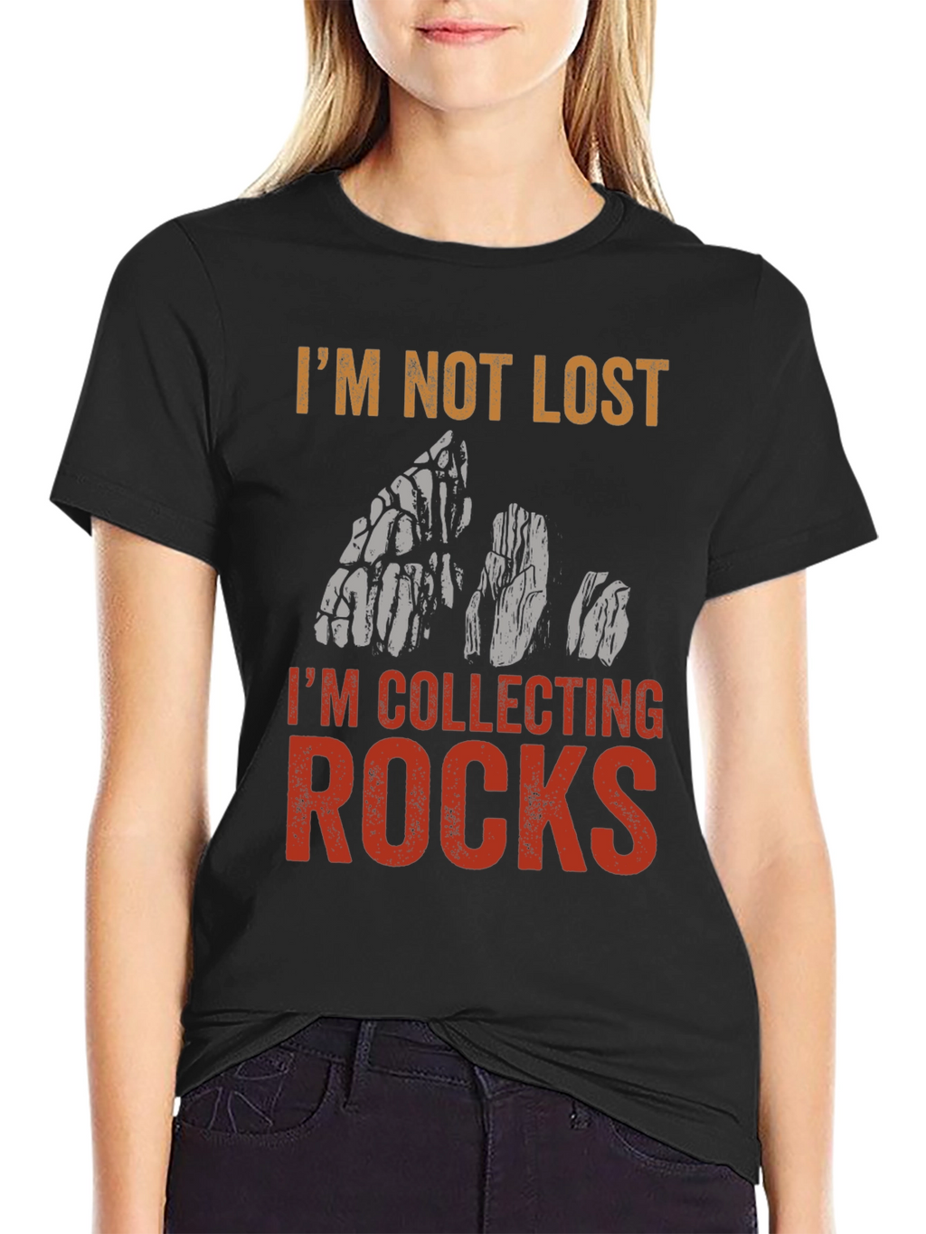 Im Not Lost Im Collecting Rocks T-Shirt