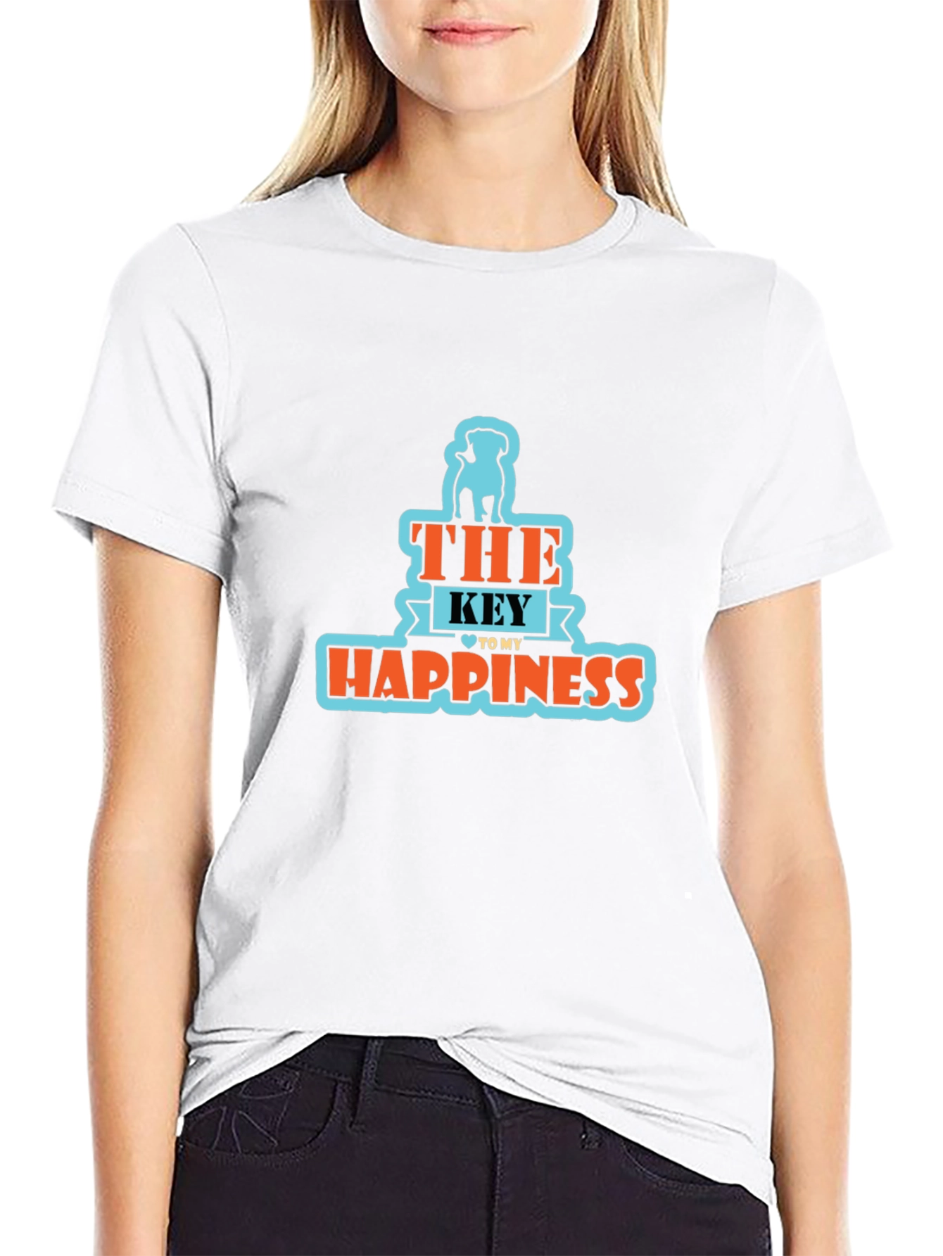 Dog Lover Happiness Graphic T-Shirt