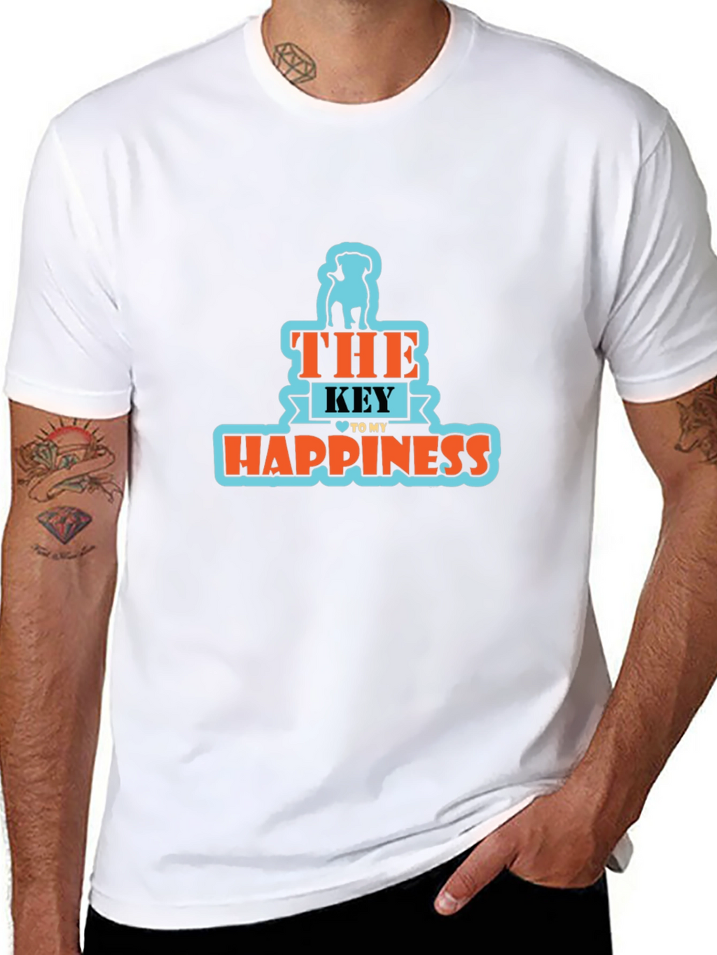 Dog Lover Happiness Graphic T-Shirt
