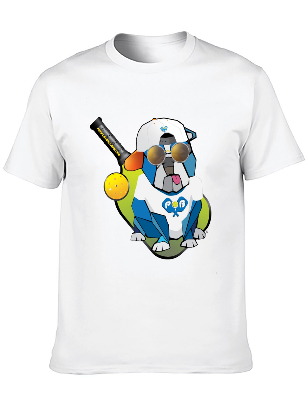 Cool Bulldog Pickleball T-Shirt