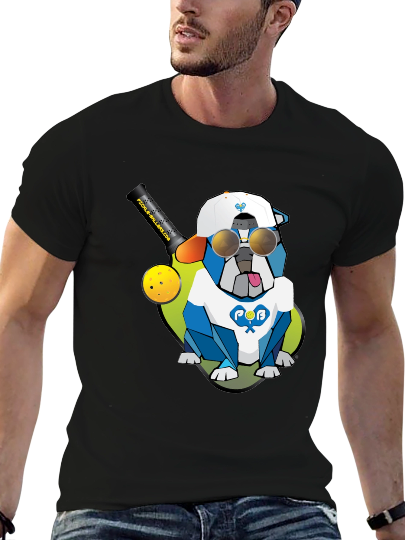 Cool Bulldog Pickleball T-Shirt