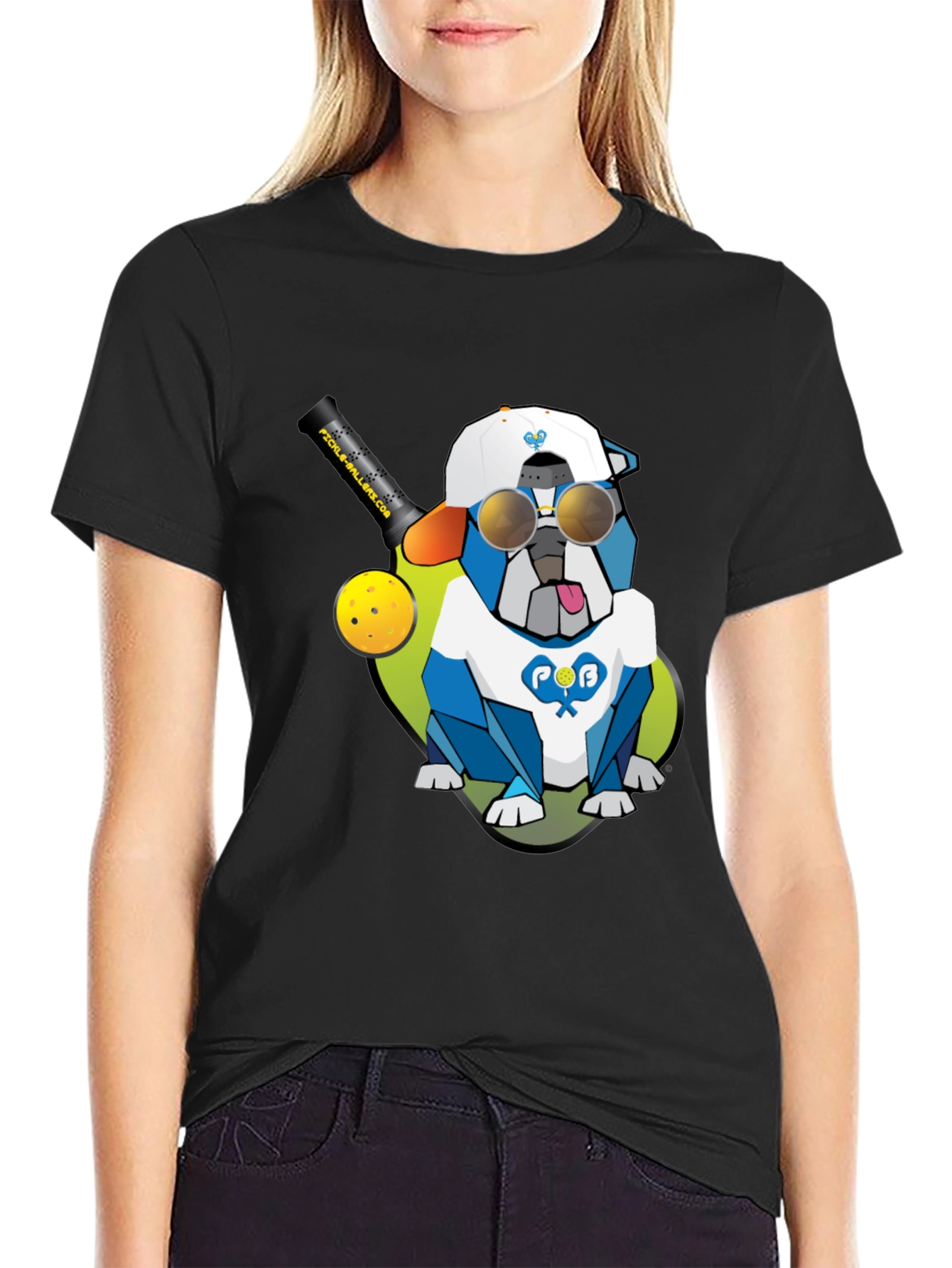 Cool Bulldog Pickleball T-Shirt