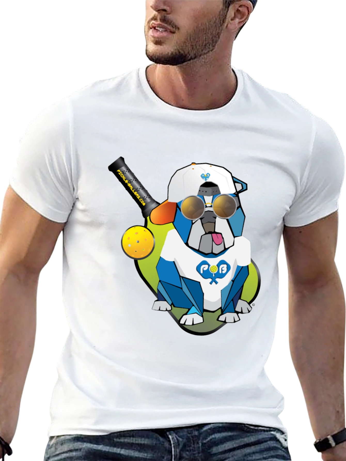 Cool Bulldog Pickleball T-Shirt