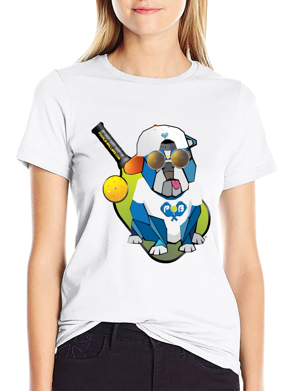 Cool Bulldog Pickleball T-Shirt