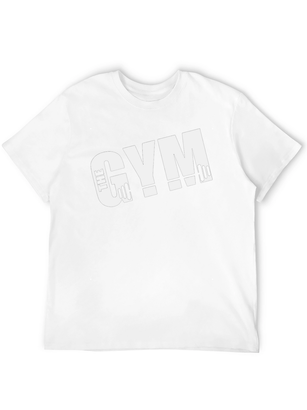The Gym Black T-Shirt - Workout Ready!