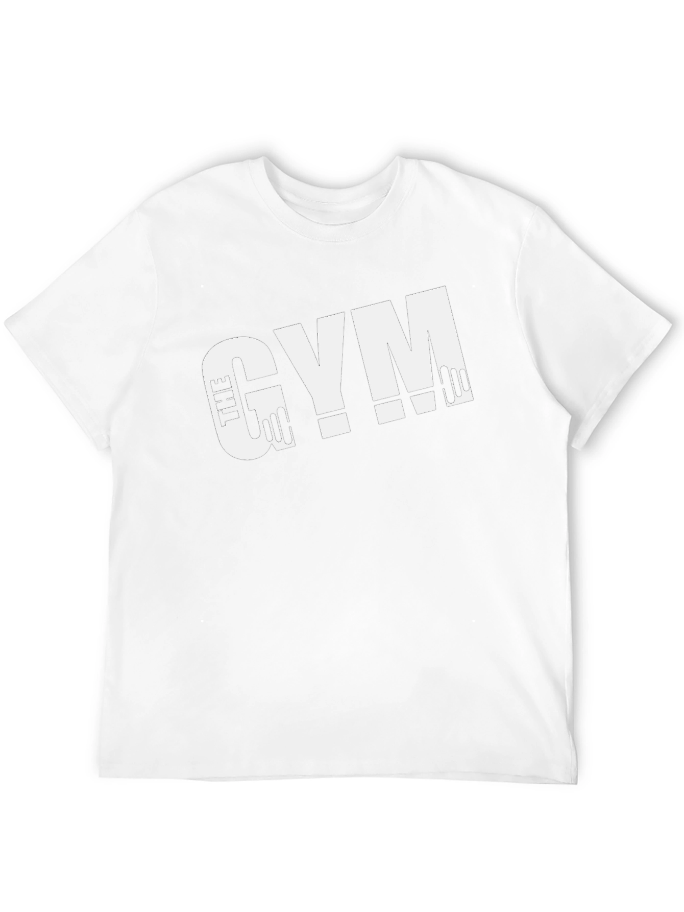 The Gym Black T-Shirt - Workout Ready!