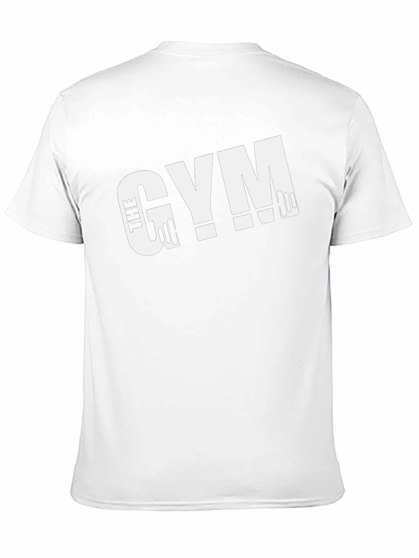 The Gym Black T-Shirt - Workout Ready!