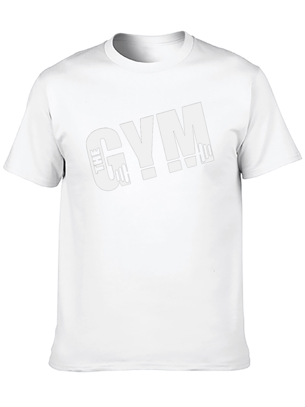 The Gym Black T-Shirt - Workout Ready!