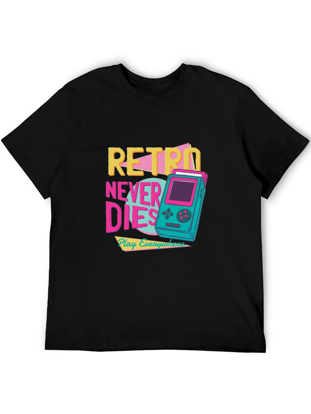 Retro Never Dies Graphic T-Shirt