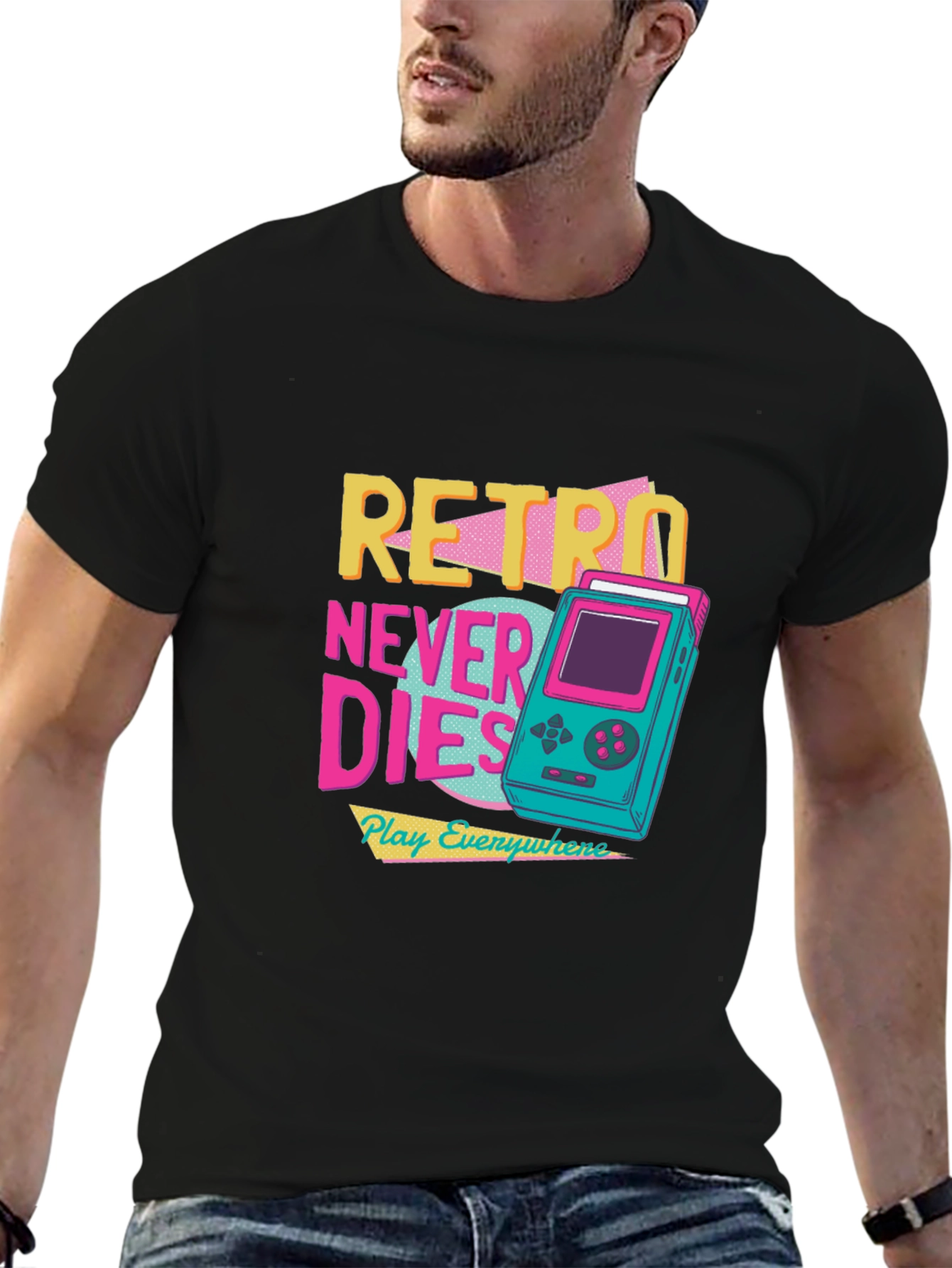 Retro Never Dies Graphic T-Shirt