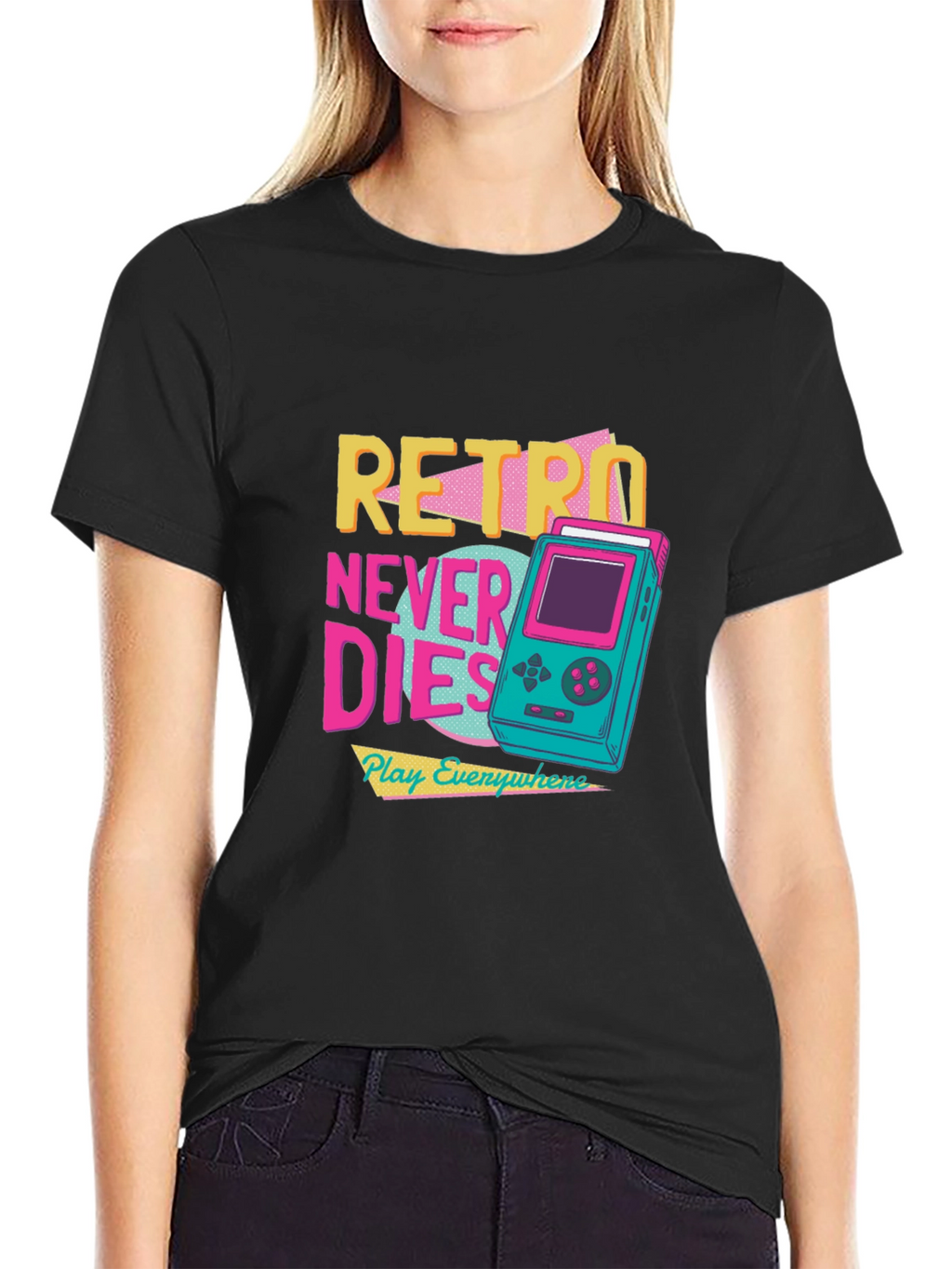 Retro Never Dies Graphic T-Shirt