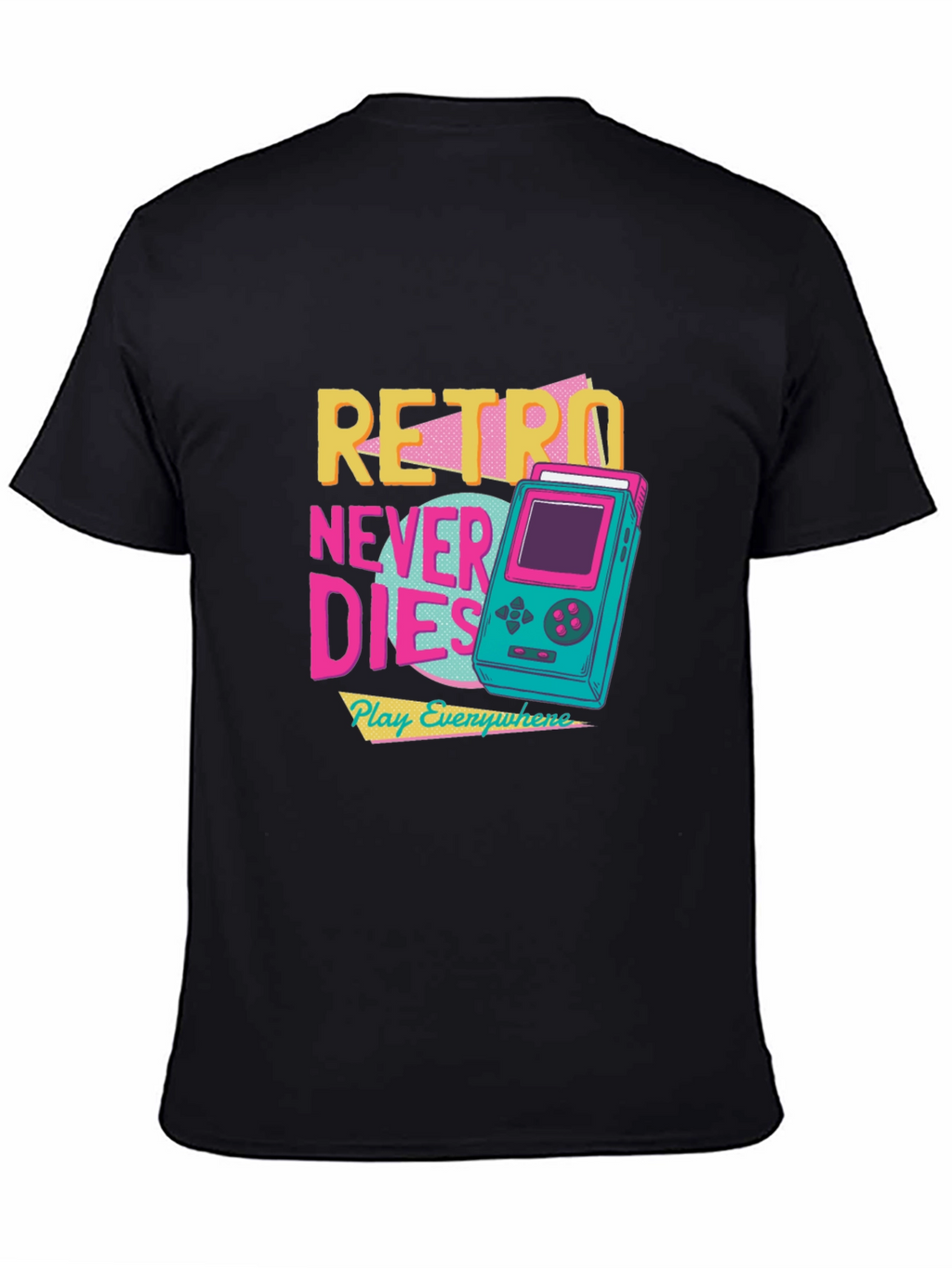 Retro Never Dies Graphic T-Shirt