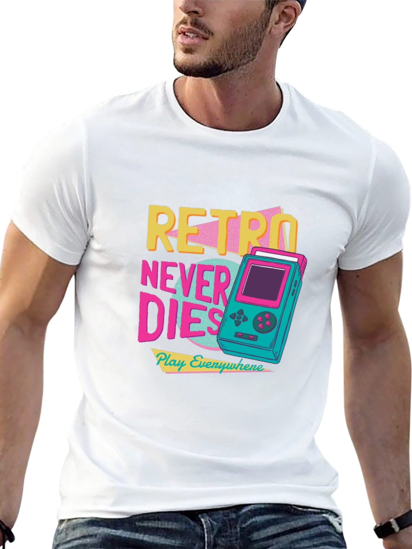 Retro Never Dies Graphic T-Shirt