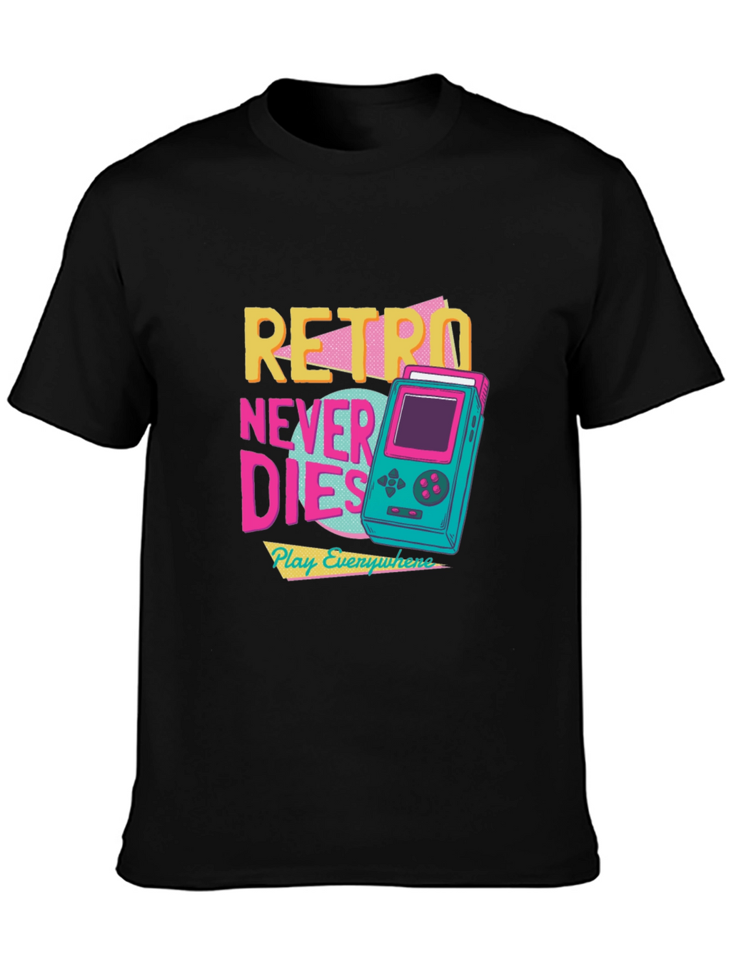 Retro Never Dies Graphic T-Shirt