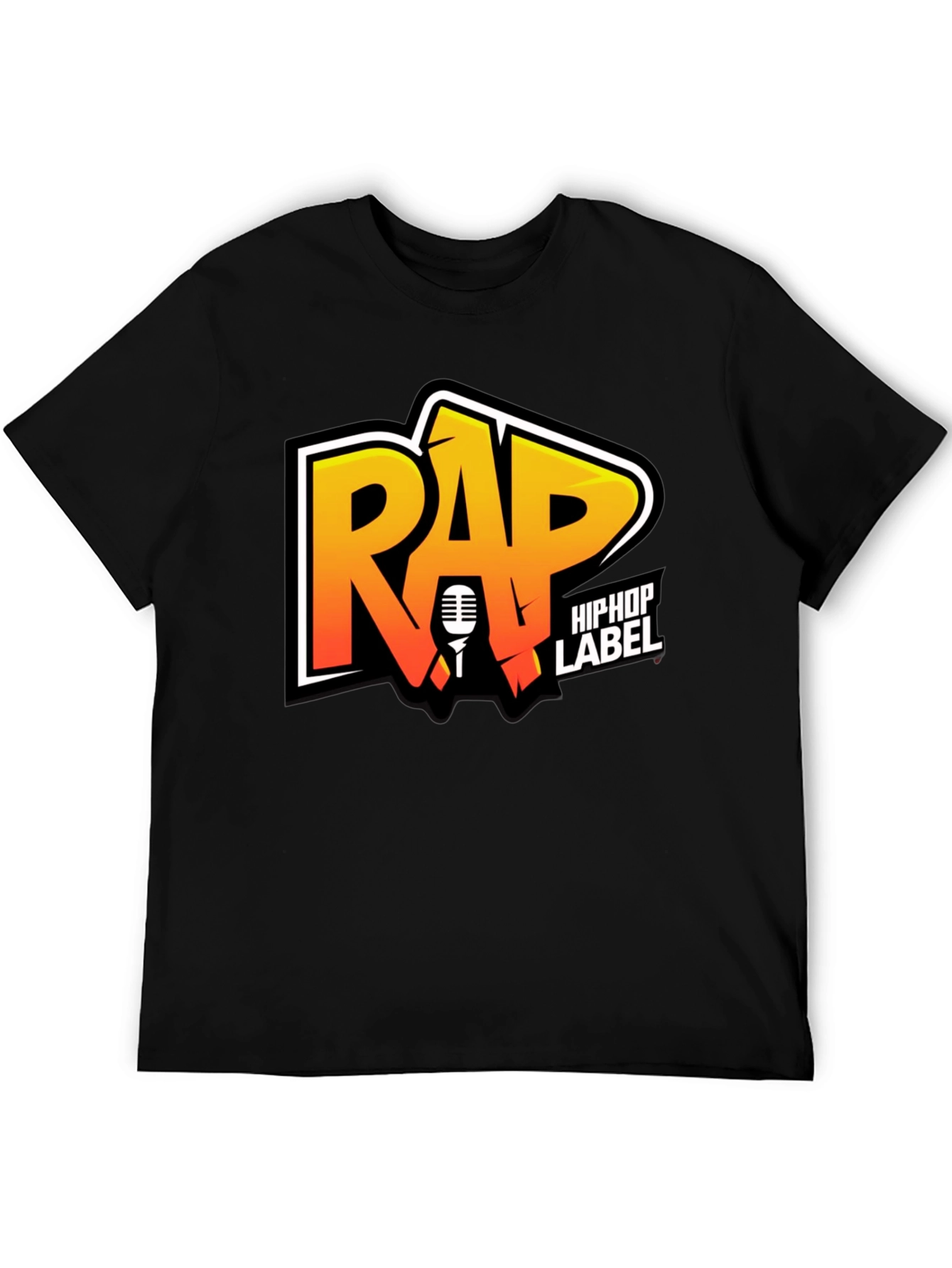 RAP HipHop Label Graphic Tee
