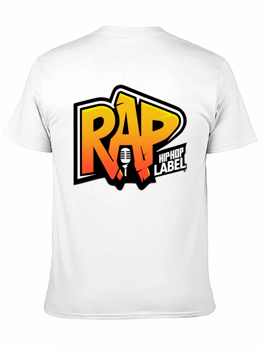 RAP HipHop Label Graphic Tee