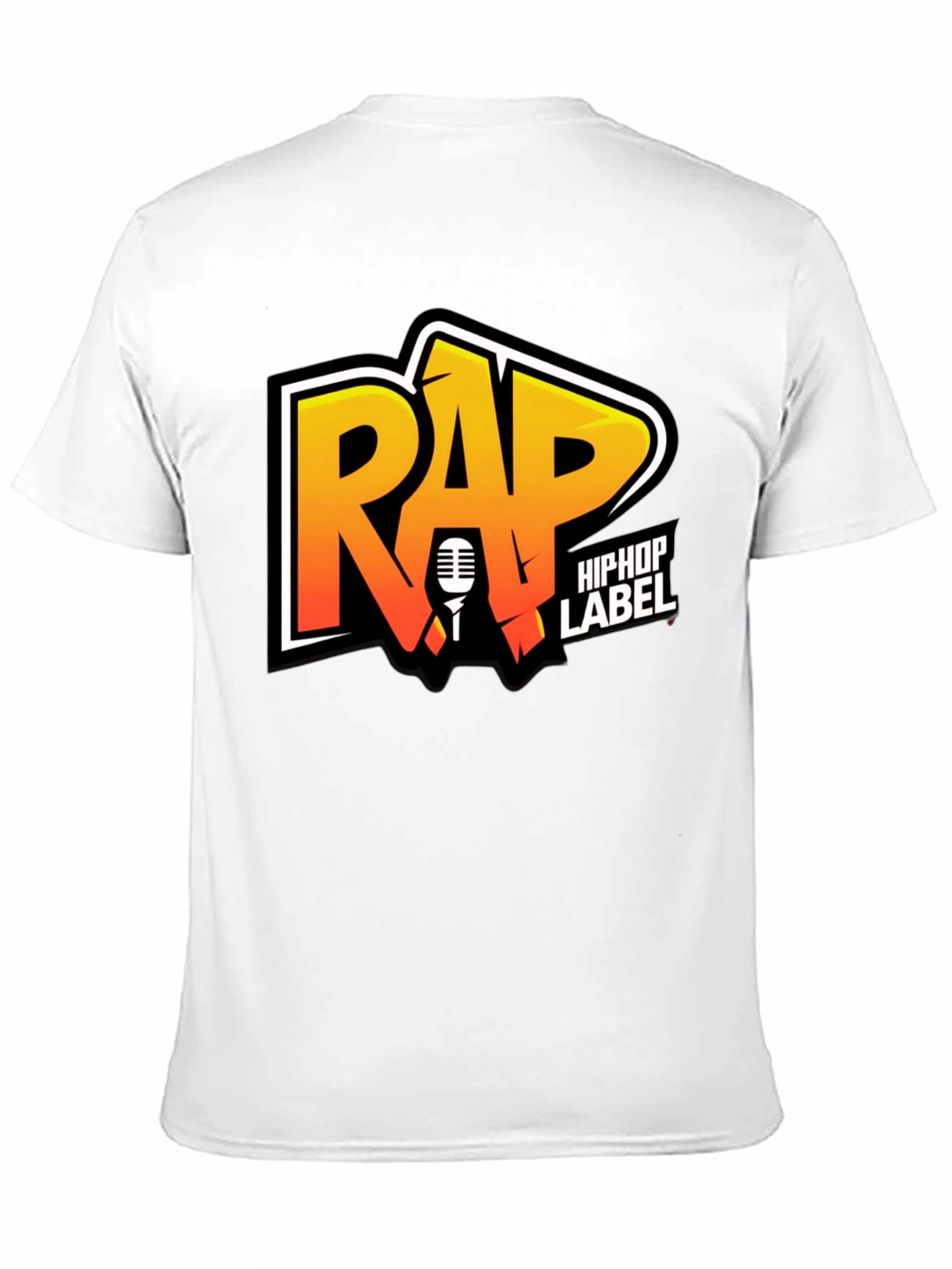 RAP HipHop Label Graphic Tee