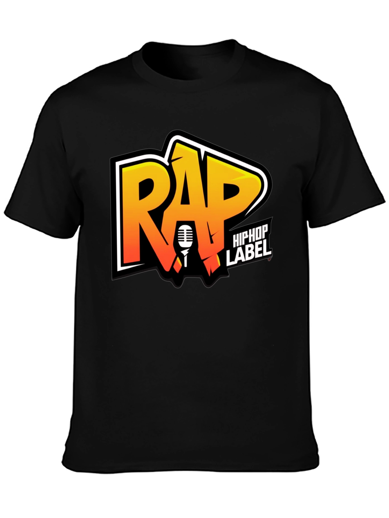 RAP HipHop Label Graphic Tee